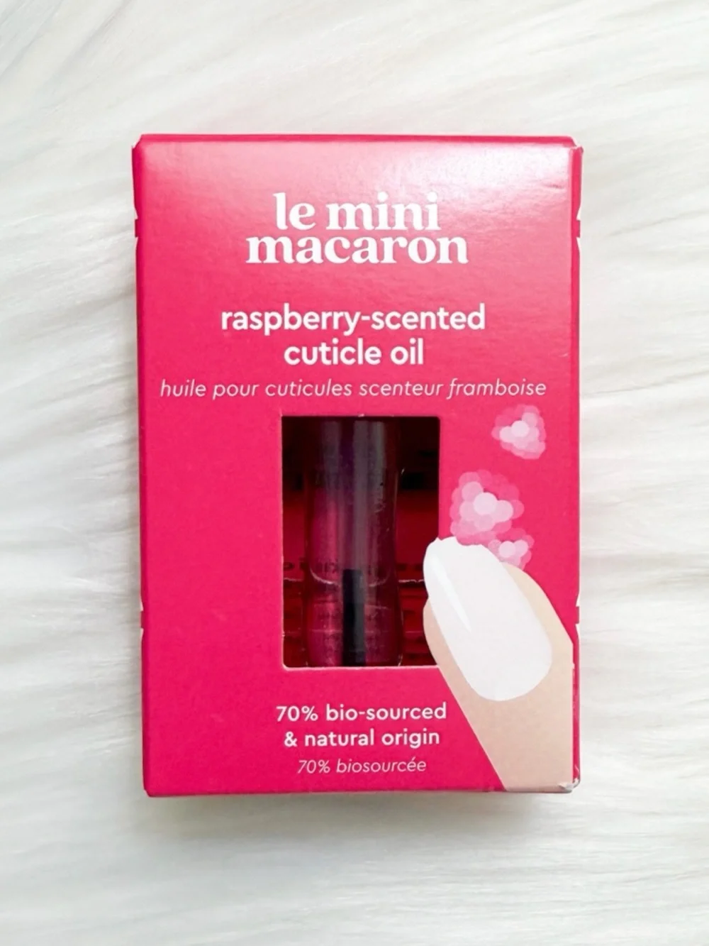 Le Mini Macaron Raspberry Scented Cuticle Oil - Picture 1 of 1